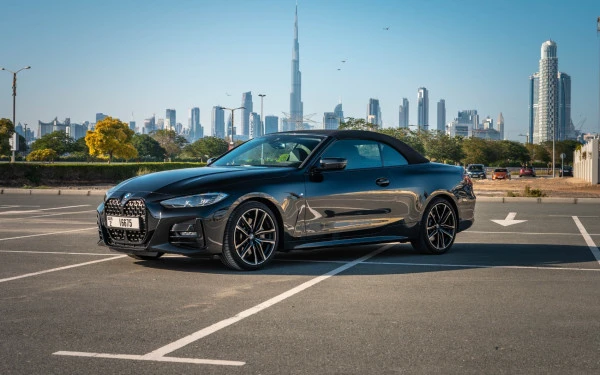 Black BMW 430i cabrio Photo 4