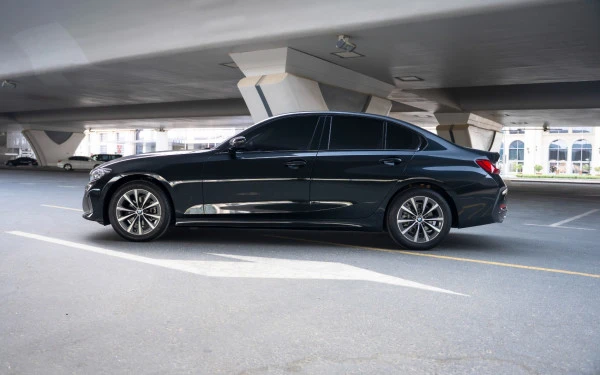 Black BMW 318i Photo 7