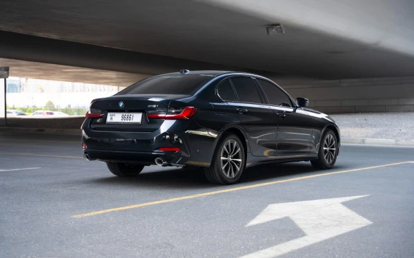 Black BMW 318i Photo 8