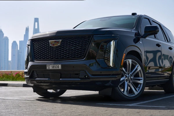 Black Cadillac Escalade Photo 4