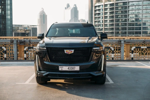 Черный Cadillac Escalade Photo 3