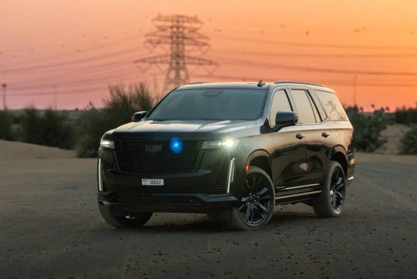 Черный Cadillac Escalade Sport Platinum Photo 2