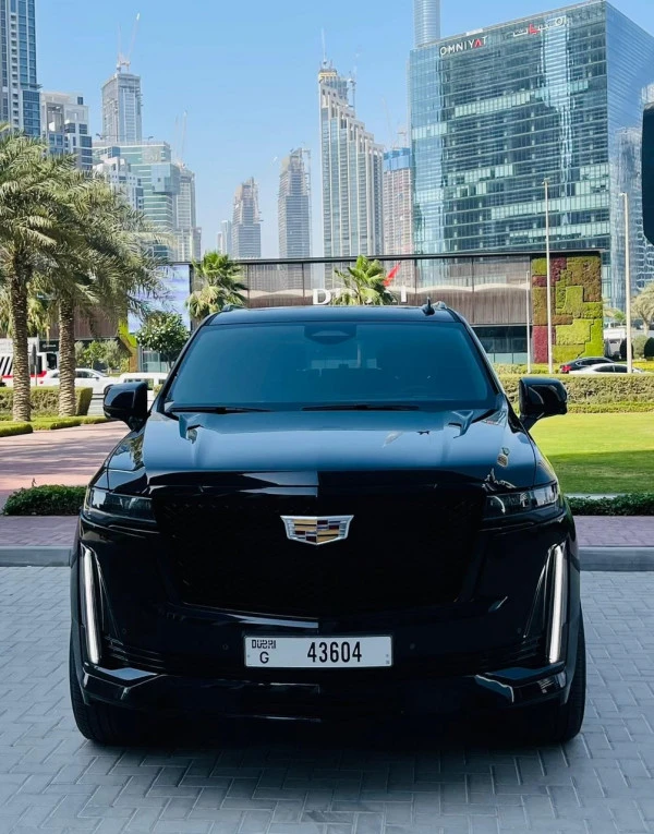 Черный Cadillac Escalade Photo 3