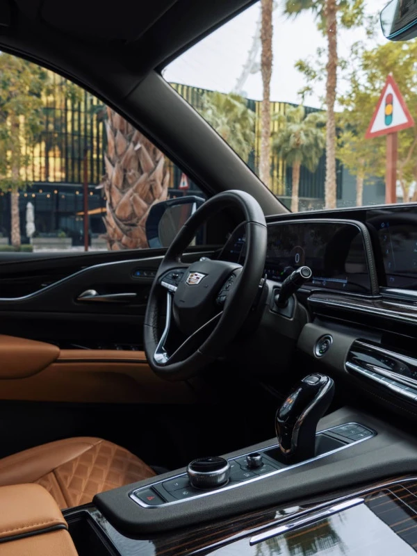Черный Cadillac Escalade Photo 2