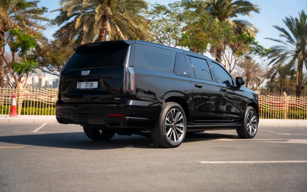 Черный Cadillac Escalade Photo 4
