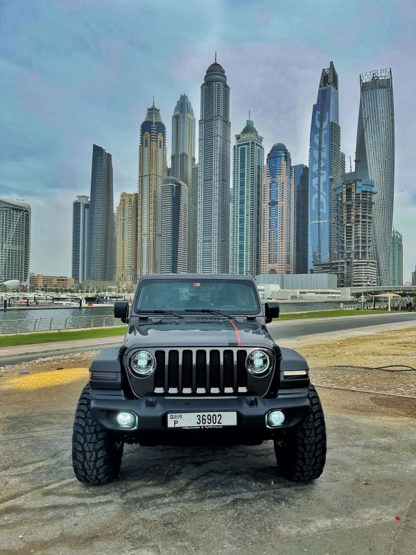 Черный Jeep Wrangler Photo 9