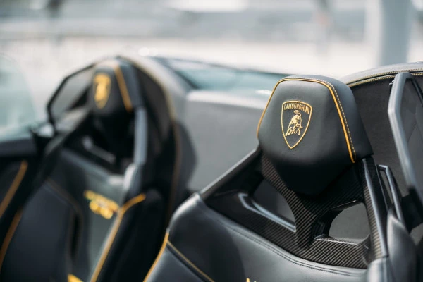 Черный Lamborghini Evo Spyder Photo 5