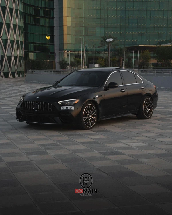 Black Mercedes C63S AMG Photo 2