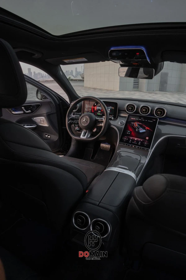 Black Mercedes C63S AMG Photo 9
