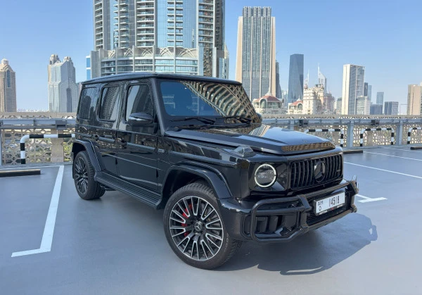 Black Mercedes G63 Photo 8