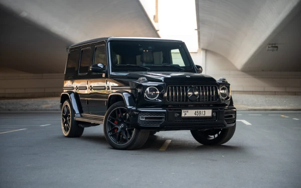 Черный Mercedes G63 AMG Photo 2