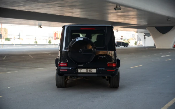 Черный Mercedes G63 AMG Photo 3