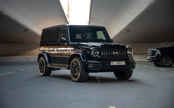 Черный Mercedes G63 AMG Photo 4
