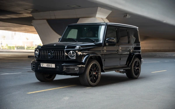 Черный Mercedes G63 AMG Photo 8