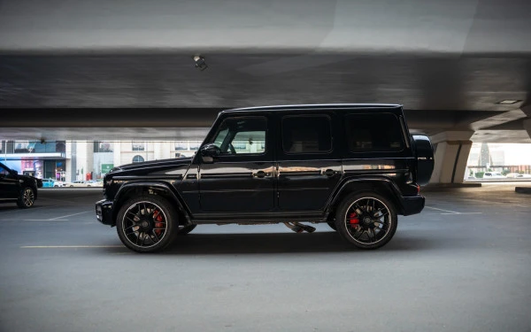 Черный Mercedes G63 AMG Photo 11