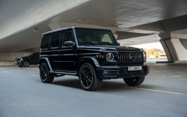 Черный Mercedes G63 AMG Photo 12