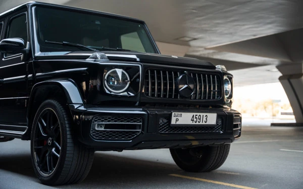 Черный Mercedes G63 AMG Photo 13
