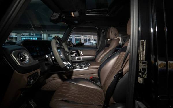 Черный Mercedes G63 AMG Photo 23