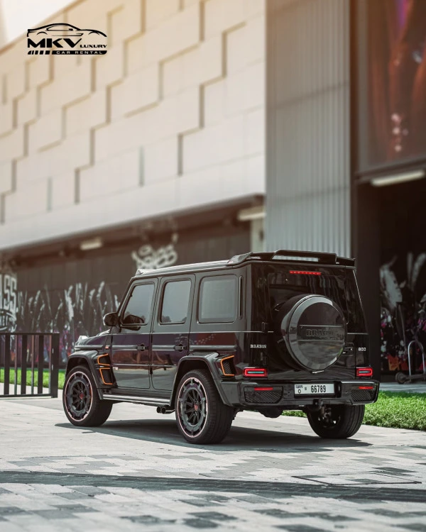 Black Mercedes G63 Brabus Photo 2