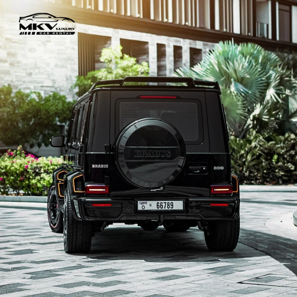 Black Mercedes G63 Brabus Photo 4