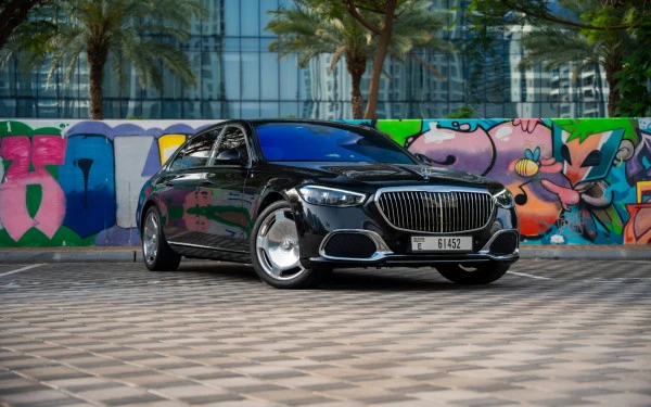 Black Mercedes Maybach S580 Photo 9