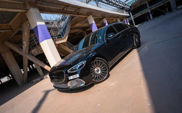 Black Mercedes S450 Maybach Kit Photo 4