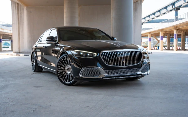 Black Mercedes S450 Maybach Kit Photo 7