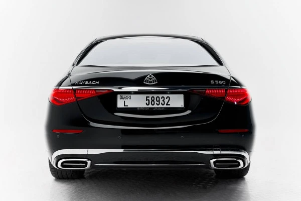 Black Mercedes S550 Maybach Photo 2