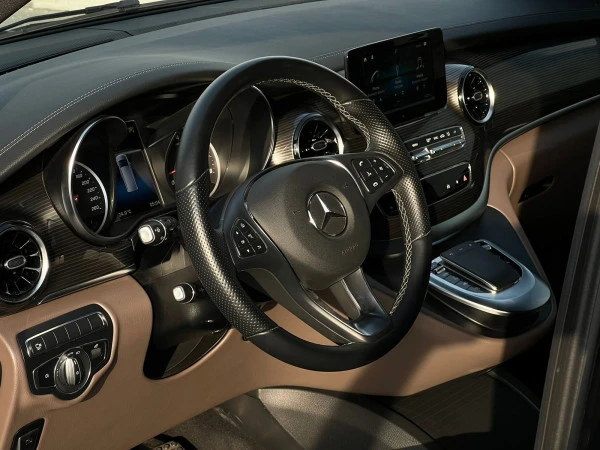 Черный Mercedes V250 Photo 8