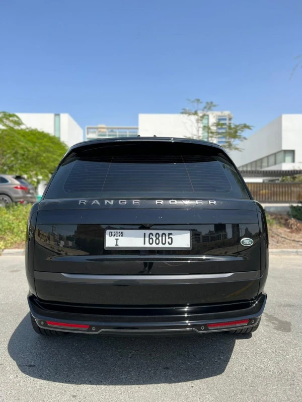 Черный Range Rover Vogue Photo 3