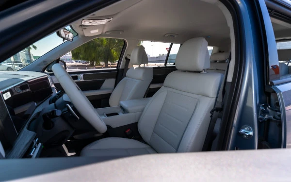 Синий Hyundai Santa Fe Photo 6