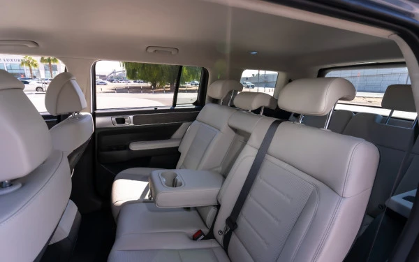 Синий Hyundai Santa Fe Photo 7