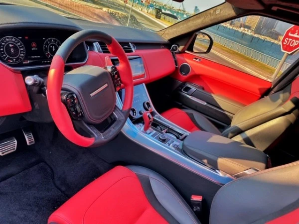 Blue Range Rover Sport SVR Photo 4
