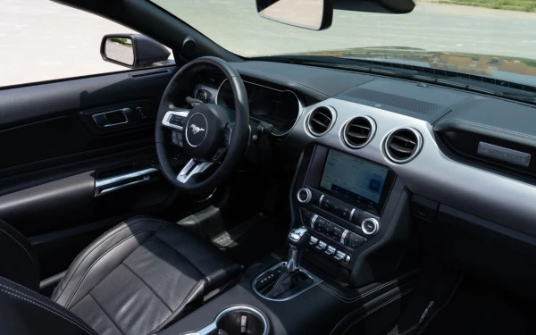 Dark Grey Ford Mustang cabrio Photo 9