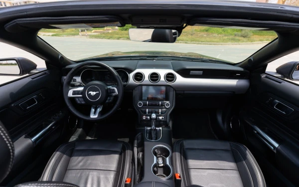 Dark Grey Ford Mustang cabrio Photo 11