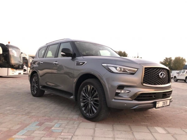 Темно-серый Infiniti QX 80 Photo 6