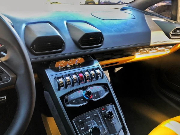 Dark Grey Lamborghini Huracan Photo 3