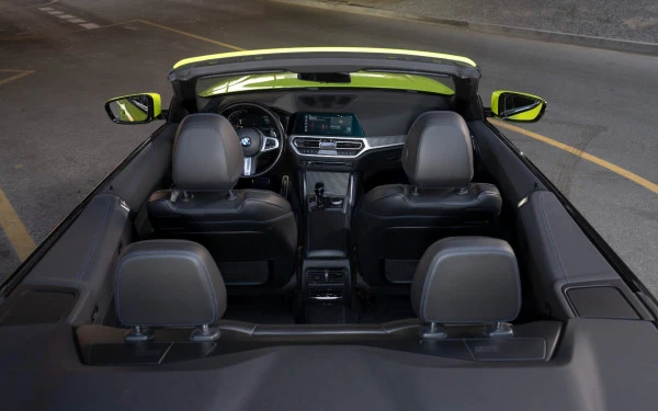 Lime Green BMW 430i cabrio Photo 9