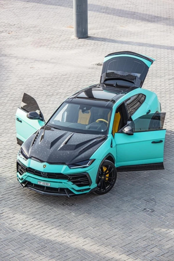 Мятный Lamborghini Urus Novitec Photo 2