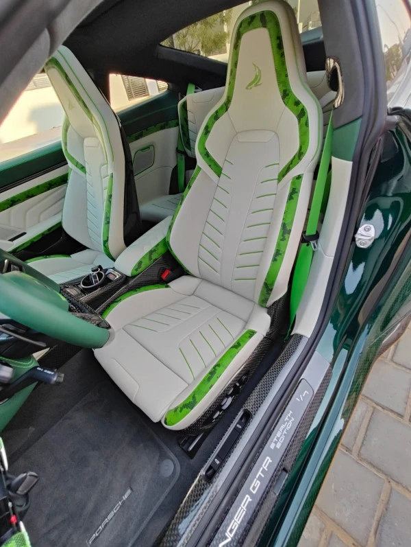 Green Porsche 911 Carrera Turbo S Top Car Photo 4