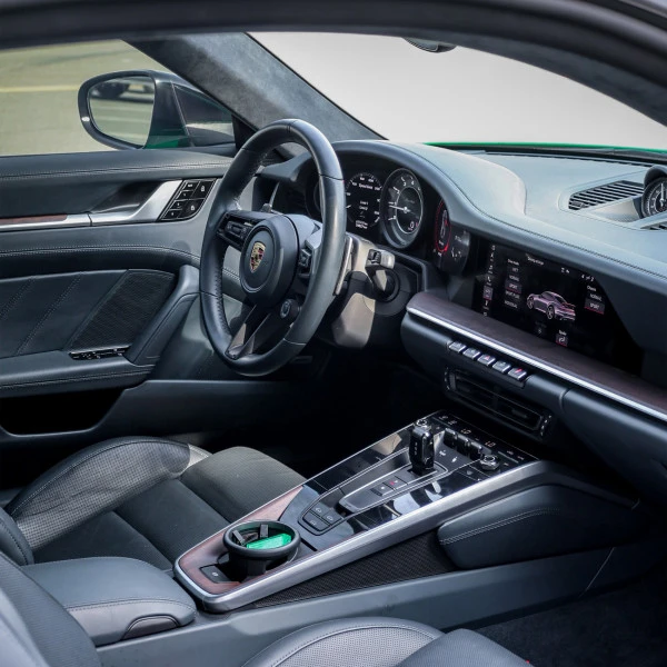 Green Porsche 911 Turbo Photo 9