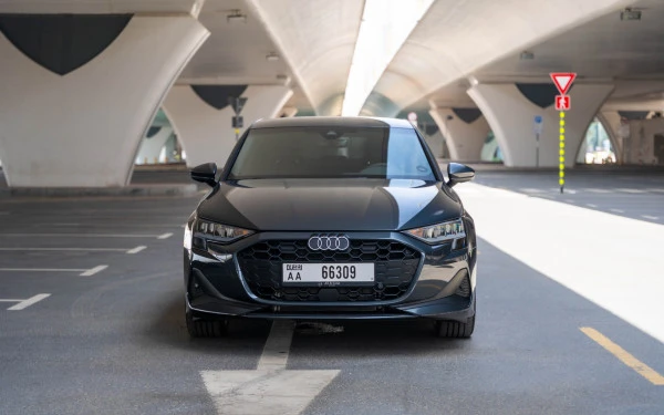 Серый Audi A3 Photo 3