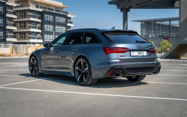 Grey Audi RS6 Photo 3
