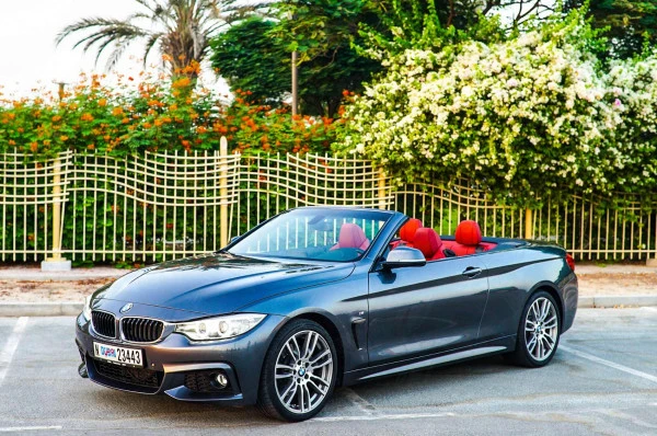 Dark Grey BMW 430 Cabriolet Photo 3