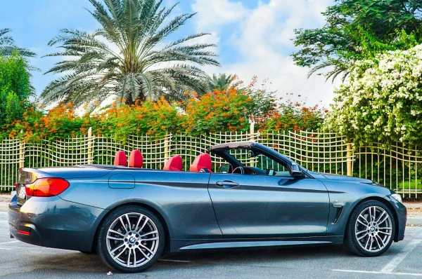 Dark Grey BMW 430 Cabriolet Photo 4