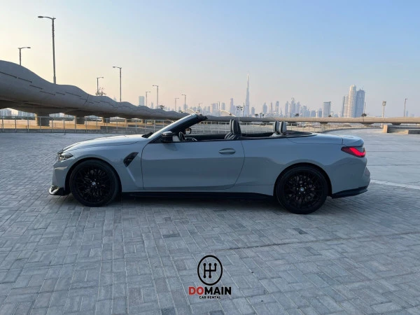 Серый BMW M4 Photo 4