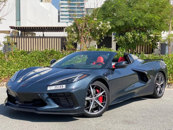 Grey Chevrolet Corvette Spyder Photo 2