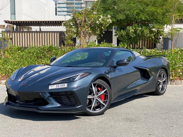 Grey Chevrolet Corvette Spyder Photo 4
