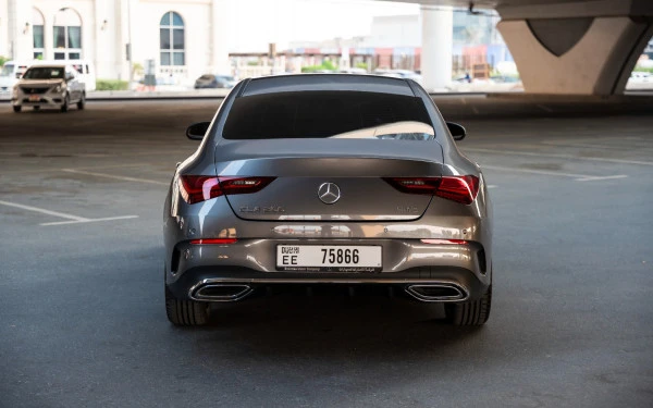 Grey Mercedes CLA200 Photo 2