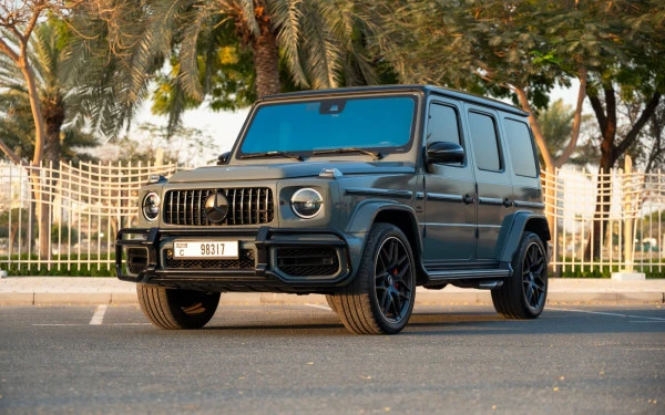 Grey Mercedes G63 AMG Photo 18